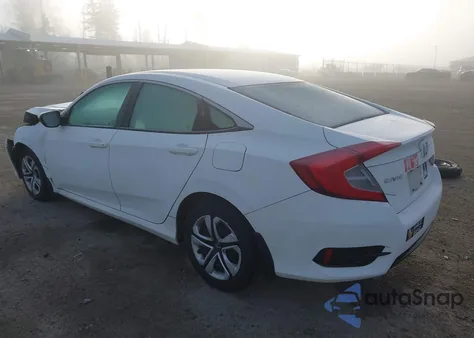 2016 Honda Civic Lx z USA, uszkodzony, nr VIN 19XFC2F59GE237006